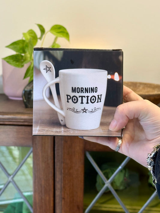 Morning Potion Mug With Spoon